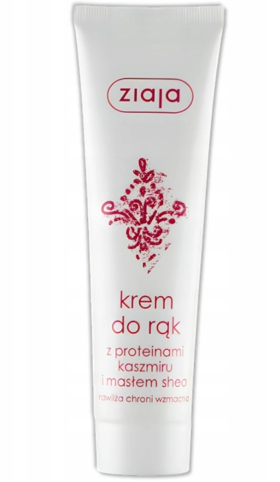 Ziaja Nawilżający Krem do Rąk z Proteinami Kaszmiru i Masłem Shea 100ml (id: 5726)