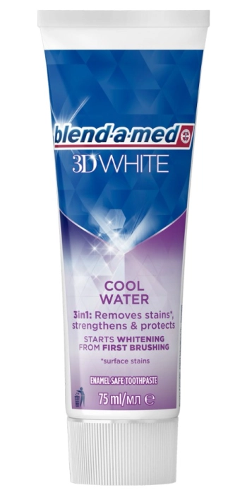 Wybielająca Pasta do mycia zębów Blend-a-med 3D White Cool Water 75 ml (id: 5727)